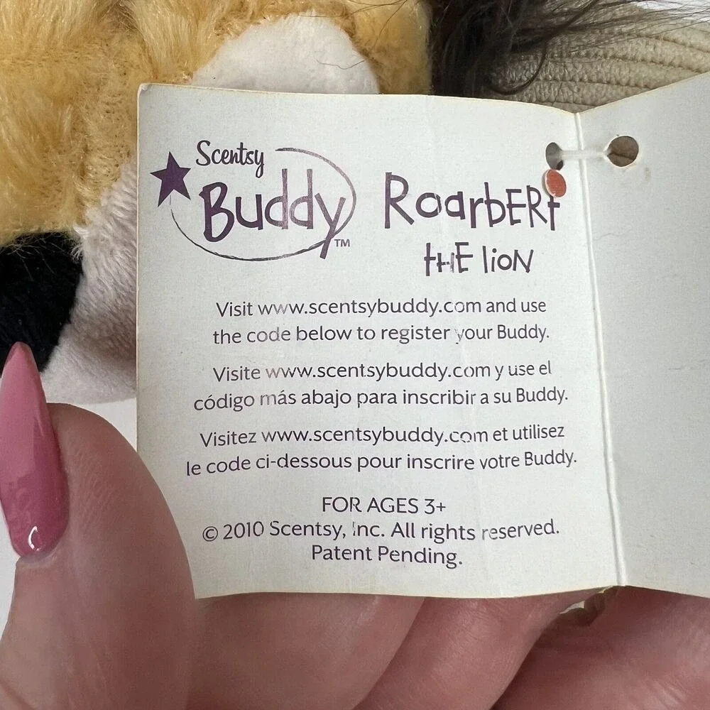 Scentsy buddy roarbert